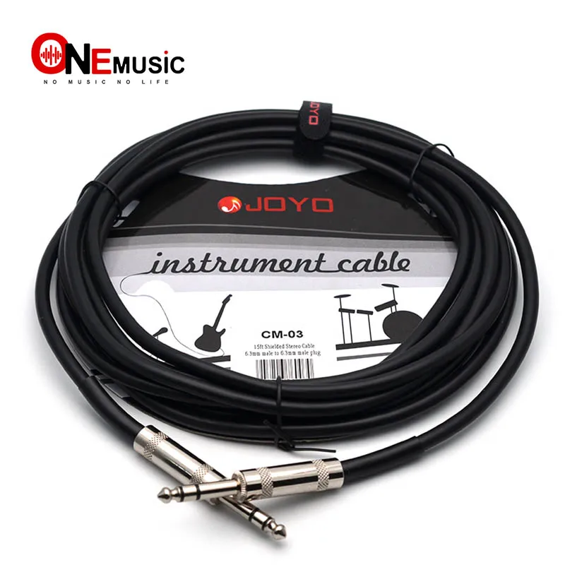 JOYO инструментальный кабель CM 03 экранированный обоих концах для подключения к