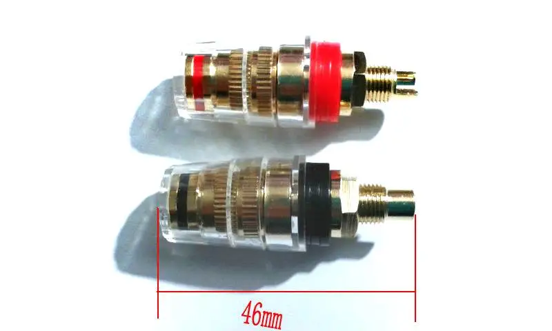

20PCS High Quality Binding Post for Amplifier Speaker 4mm Banana plug connector