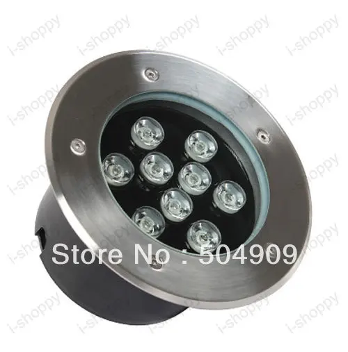 9W High Power LED UnderGround Garden Yard Light Buried Path Roadside Lawn Lane Stage Plaza Square Landscape LAMP Waterproof IP65