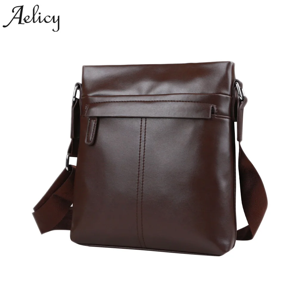 Aelicy известный бренд новая мода мужские кожаные сумки бизнес кожа мужская
