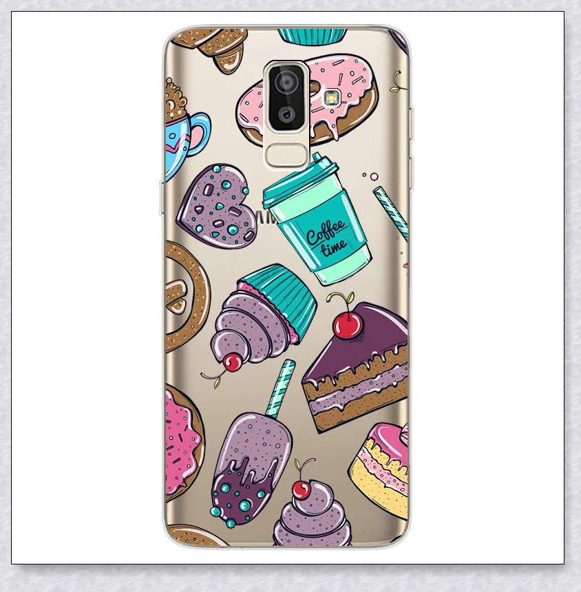 ttqu Для samsung Galaxy J8 J6 J4 A6 A8 чехол силиконовый чехол для samsung A J 6 8 4 плюс 600 610 810 415 400 530 F телефон чехол s - Цвет: ttqu