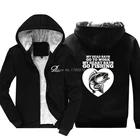 Толстовка рыболовная мужская с капюшоном, свитшот с забавным принтом, подарок на день отца рыбака, утепленная хлопковая толстовка, модные зимние куртки, топы