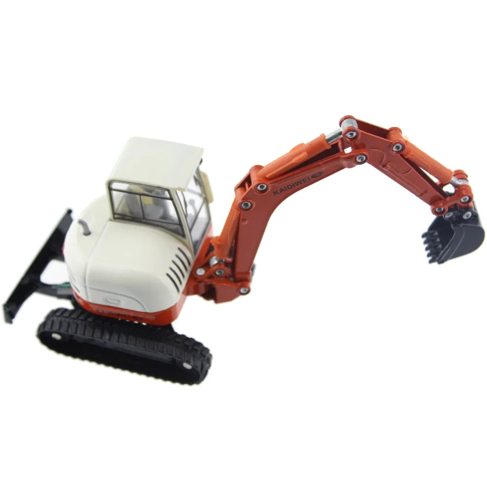 Сплав металла литья под давлением игрушка гусеницы экскаватора модель 1:50