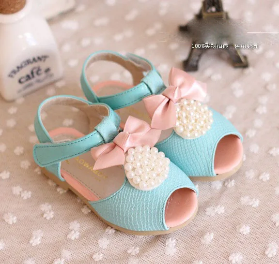 Обувь для маленьких девочек детские сандалии с бантом и жемчугом 21 25 обувь 0904 sylvia 1239170562|sandal store|shoe lace sandalssandals