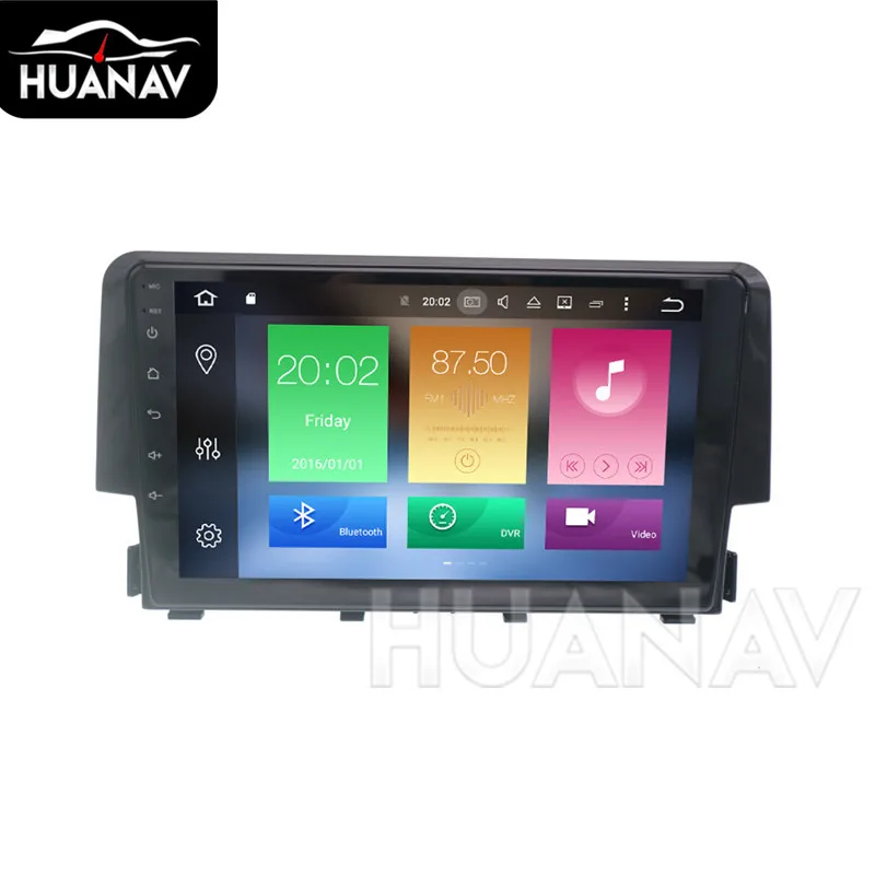 Android 8 0 CD DVD плеер GPS навигация для Honda Civic 2016 2017 2018 головное устройство