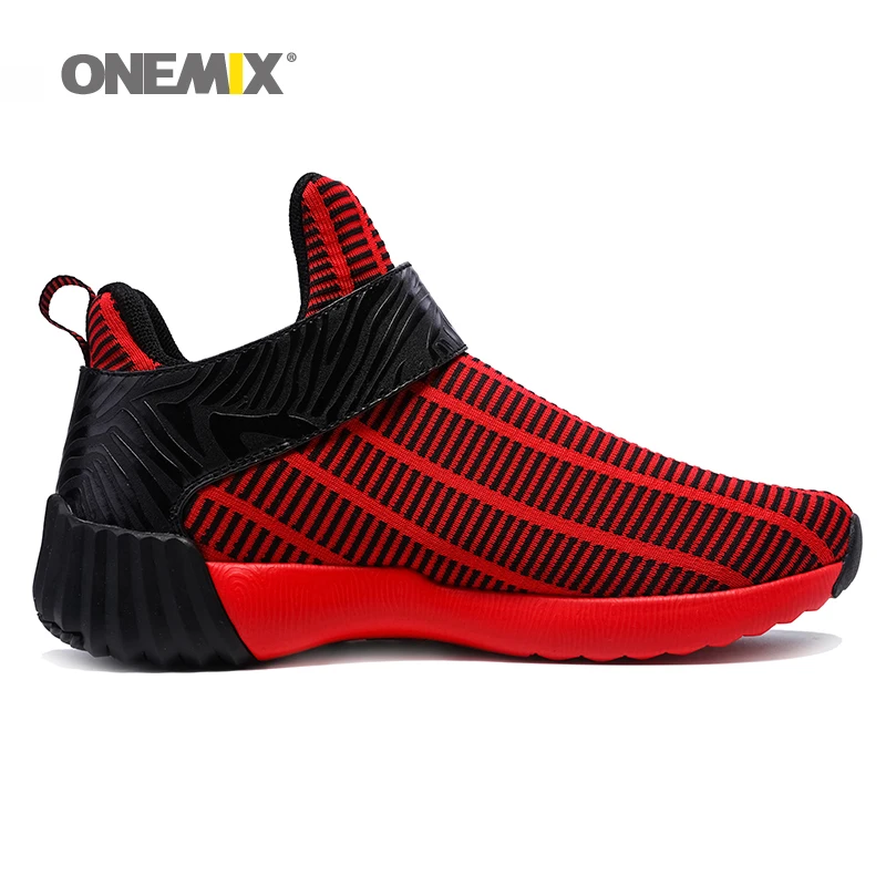 Теплые высокие кроссовки onemix зимняя обувь унисекс спортивная для отдыха и бега