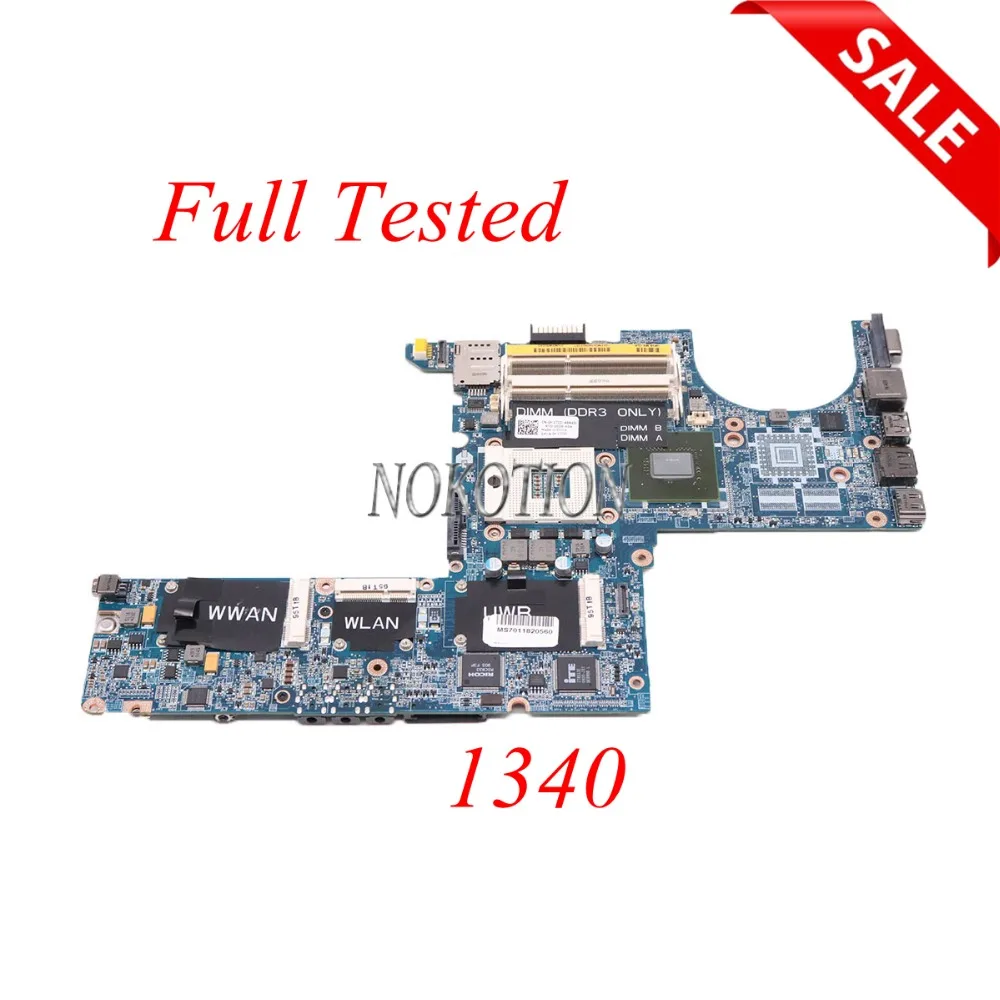 Материнская плата NOKOTION CN-0K172D 0K172D K172D DAOIM3MBAG0 для ноутбука Dell XPS 1340 PP17S DDR3 полностью