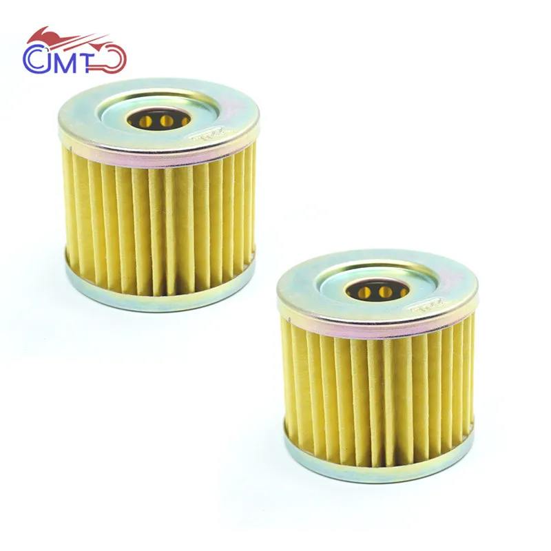 2 Pieces Для Suzuki Address V125 V 125 125S 125SS 125G 125GL UZ125 GSR125 UT125 масляные фильтры детали двигателя - Цвет: 2 Pieces