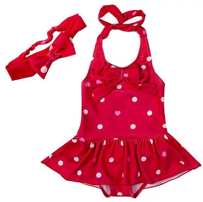 2 шт. детский купальник-бикини с повязкой на голову | Спорт и развлечения