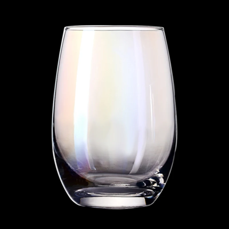 Европейский бессвинцовый хрустальный стакан семь цветов Радуга чашка для воды