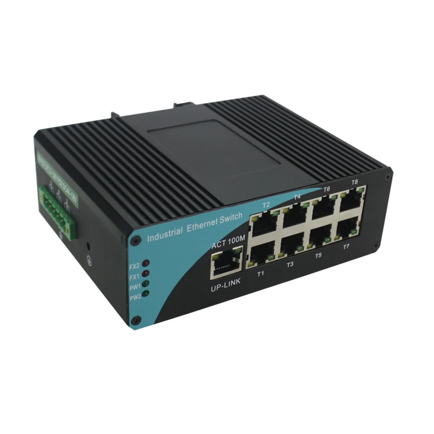 WangLink промышленный класс ethernet коммутатор 8 портов 10/100M IP40 наружный ethernet|switch switchswitch