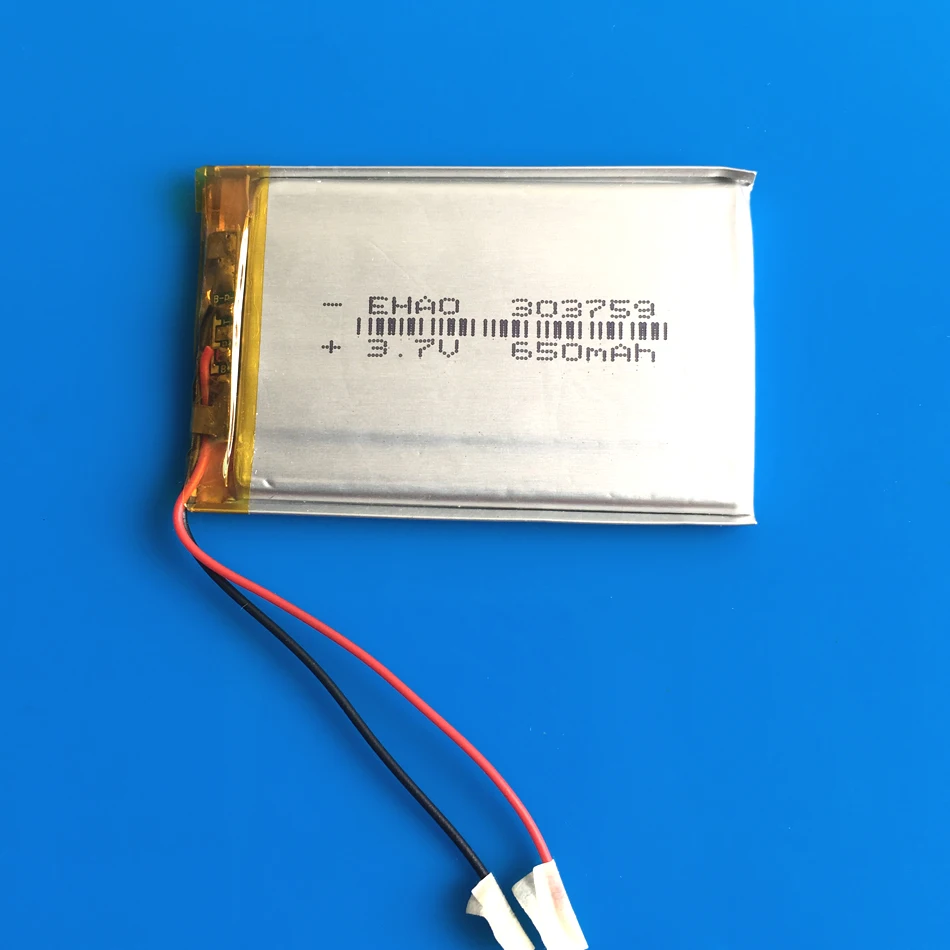 3 7 V 650mAh 303759 аккумуляторная батарея lipo полимерные литиевые батареи для MP3 GPS DVD