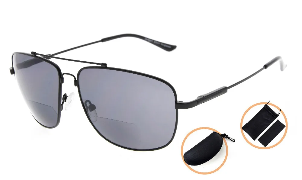 SG1801 Eyekepper памяти двухфокусные солнцезащитные очки гибкие Титан солнцезащитные очки для чтения