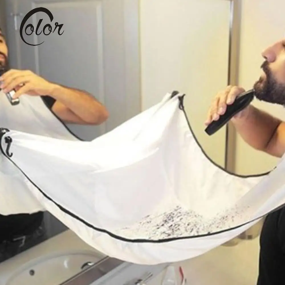 Мужской фартук для бритья бороды с двумя присосками плавное бритье сбора