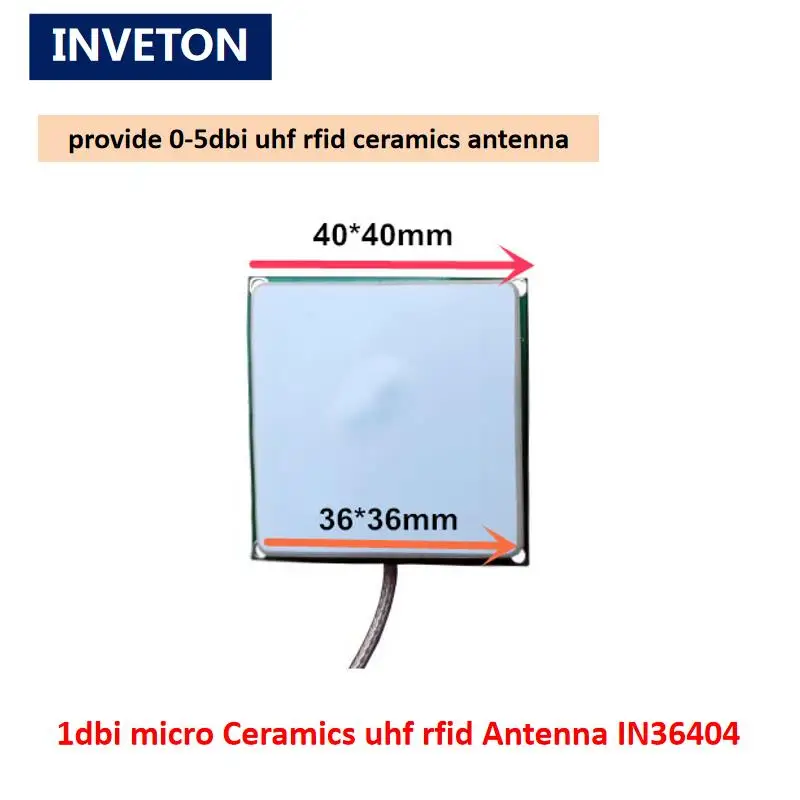 1 дБи мини Керамическая uhf rfid антенна керамическая круглая IPEX для epc gen2 micro sma