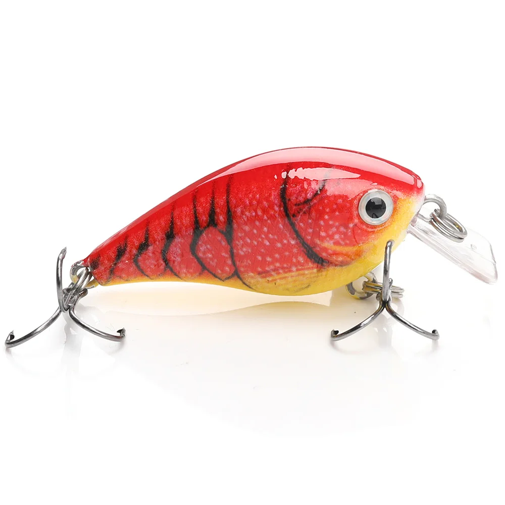 classic color 2 VTAVTA 1 PC Fishing Lure Crankbait Plastic lure Minnow Wobbler 6.34g 5cm artificial fishing lure Lifelike hard lure bait - Цвет: classic color 2