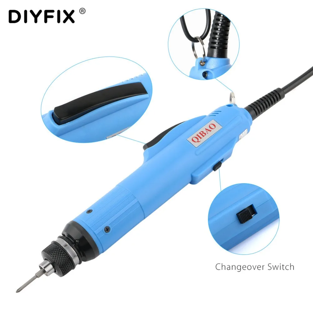 DIYFIX Мини Электрическая отвертка прямые человеческие волосы для наращивания