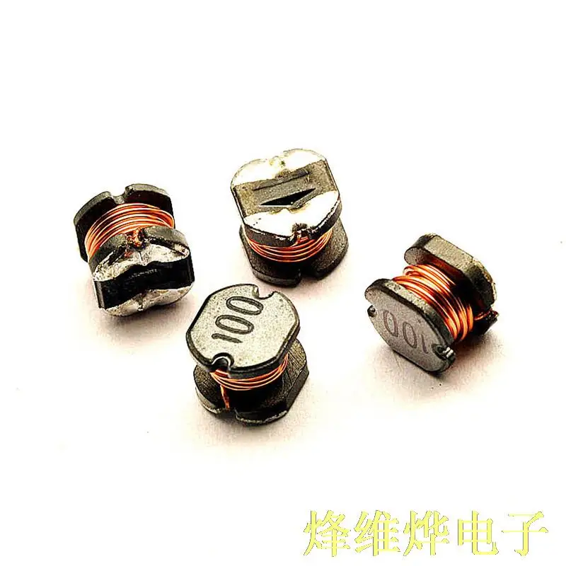 

Free shipping SMD power inductors CD54 10UH word mark 100 ( 50 )