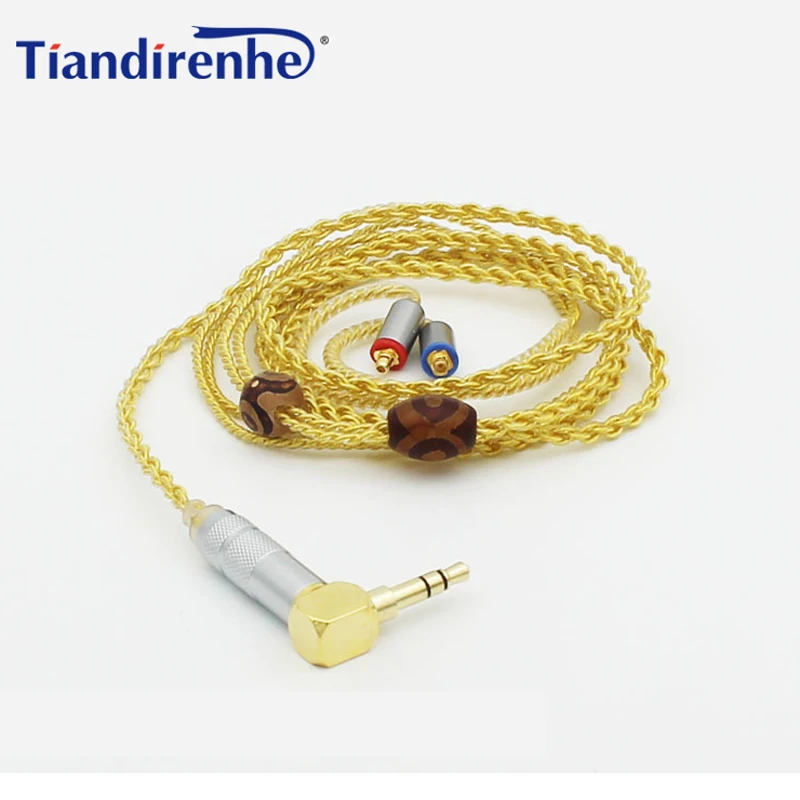 DIY MMCX кабель для Shure SE215 SE535 SE315 SE425 SE846 наушники 3 5 мм AUX oyaide Jack Кабели Шнур xiaomi iphone