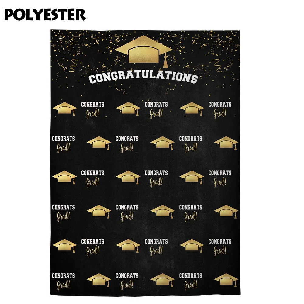 Фон Allenjoy для фотосессии выпускные открытки праздничная Кепка золотого цвета