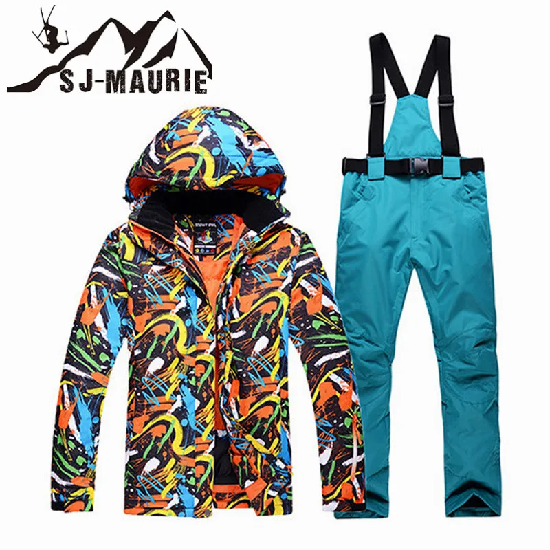 Зимний лыжный костюм женские брендовые высококачественные лыжные куртки и брюки