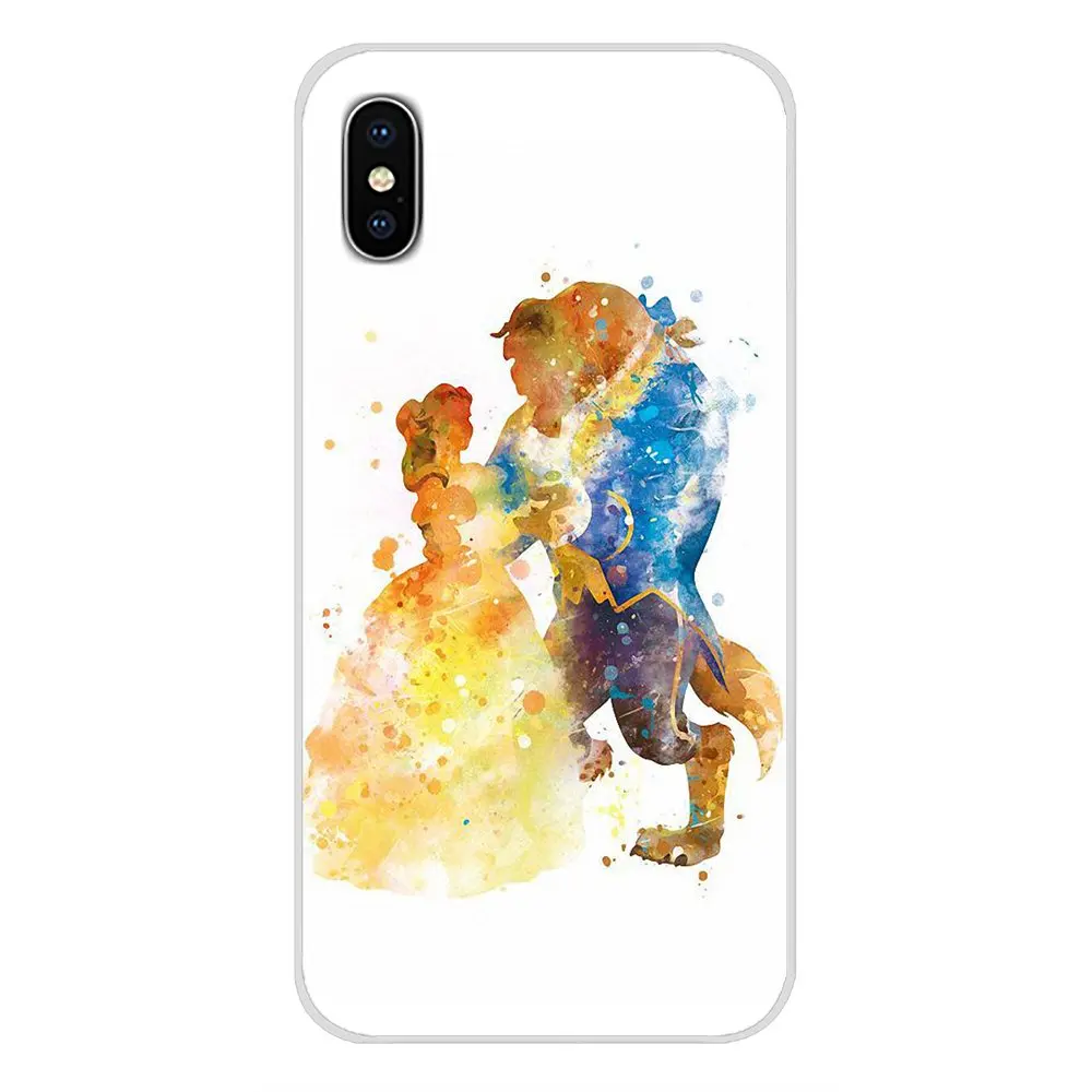 Beauty Beast Rose Princess For Huawei Nova 2 3 2i 3i Y6 Y7 Y9 Prime Pro GR3 GR5 2017 2018 2019 Y5II Y6II Mobile Phone Skin Cover | Мобильные