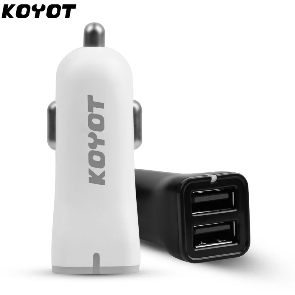Оригинальное автомобильное зарядное устройство KOYOT с двумя портами 2 4 А