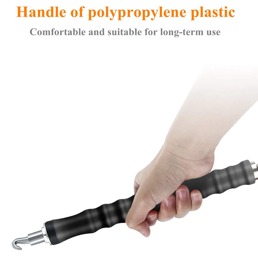 Вращающийся полуавтоматический выдвижной крючок для арматуры инструмент