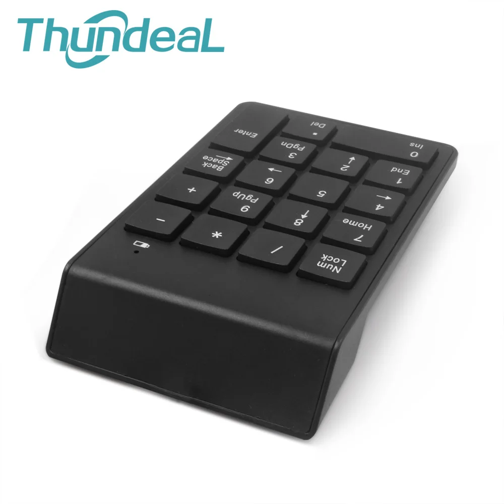 Мини 2 4G Беспроводная 18Key цифровая usb клавиатура ультратонкая для Windows Android