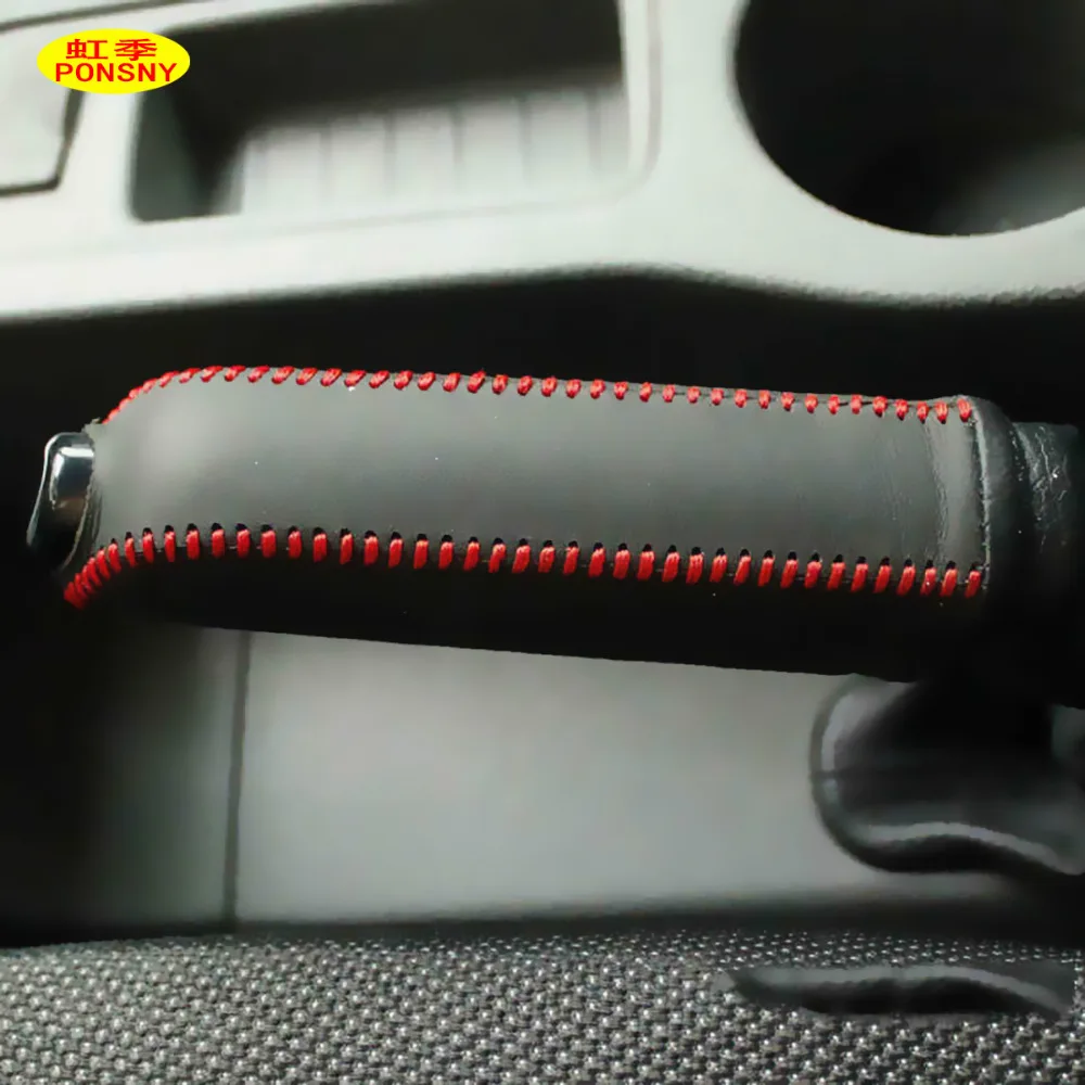 Автомобильные чехлы ручника PONSNY чехол для Ford Focus 2009-2013 автомобильные ручки из