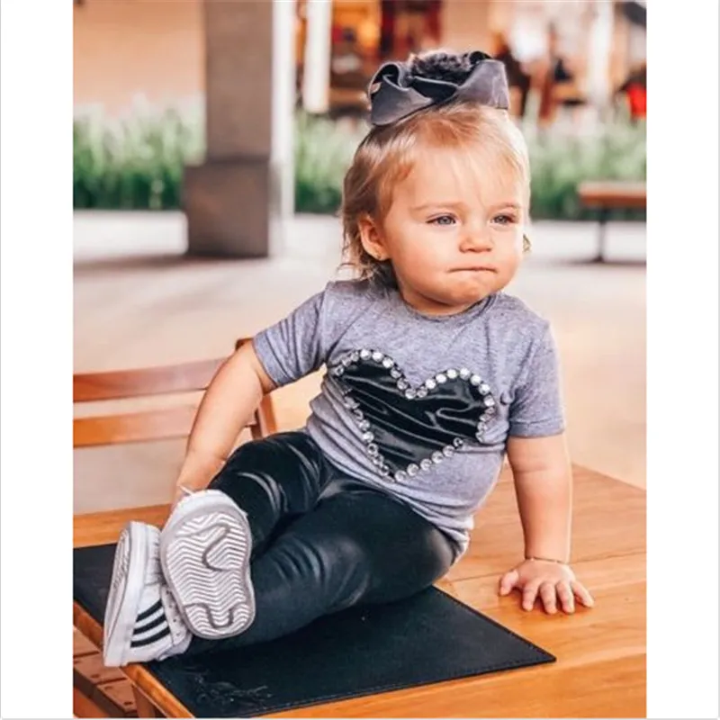 Семейная одежда рубашка для матери и дочери женские хлопковые топы с сердечками