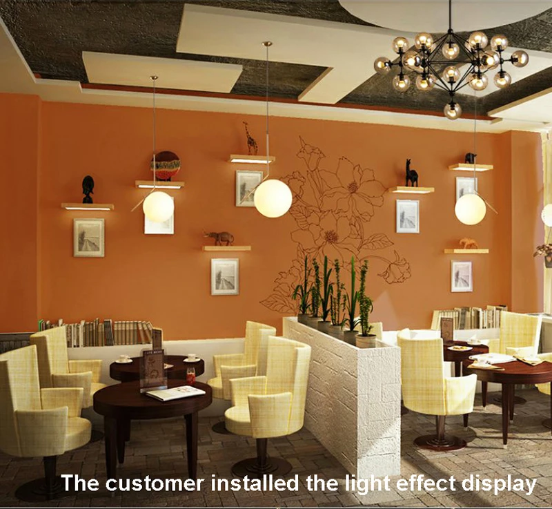 Подвесной светильник E27 в современном стиле для гостиной спальни ресторана|ball