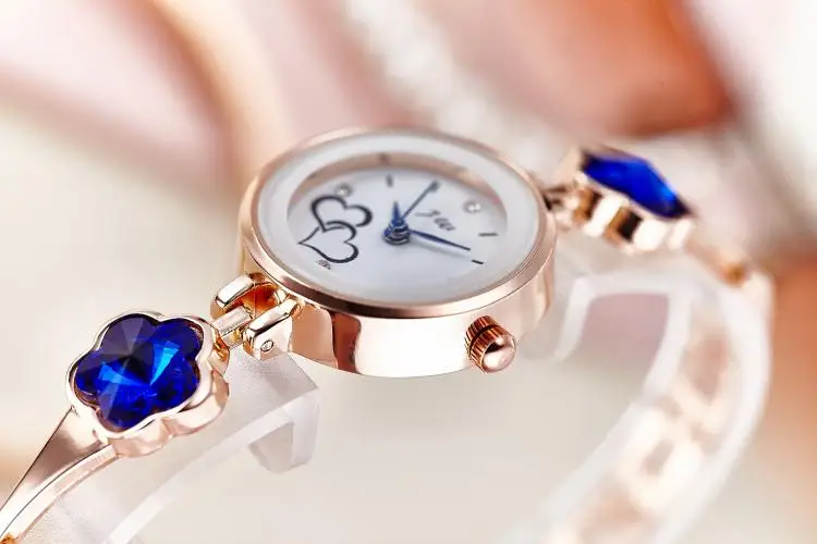 50 шт./лот Мода 2017 г. Для женщин браслет Часы довольно кварцевые женские часы