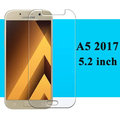 Защитное стекло для samsung Galaxy A5, защита экрана, закаленное стекло для экрана Sumsung A 5 Armor A52017 Galax A52016 - Цвет: For Samsung A5 2017
