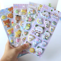 12 set1 lot stationery stickers cartoon thick sponge diary planner decorative mobile stickers scrapbooking diy craft stickers