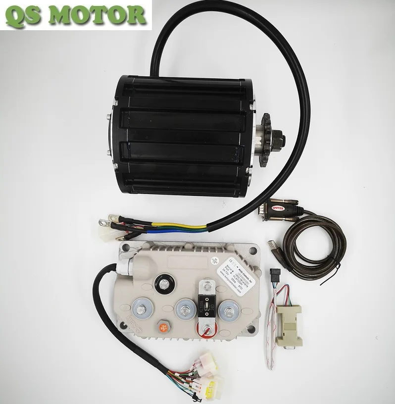 QSMOTOR 2000W мотор среднего привода с контроллером|Моторы| |