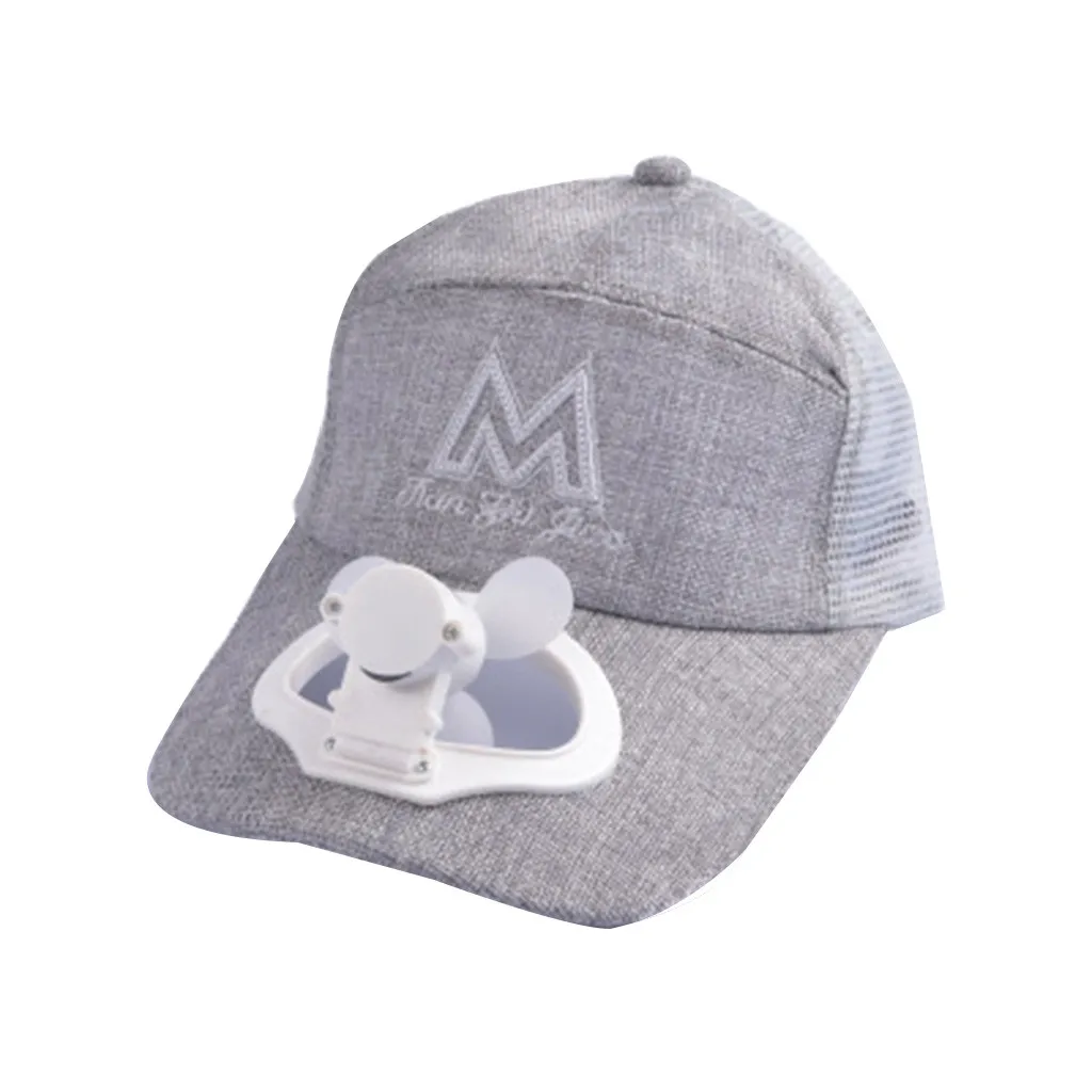 Бейсболка с USB зарядкой для мужчин и женщин воздухопроницаемая Кепка от солнца