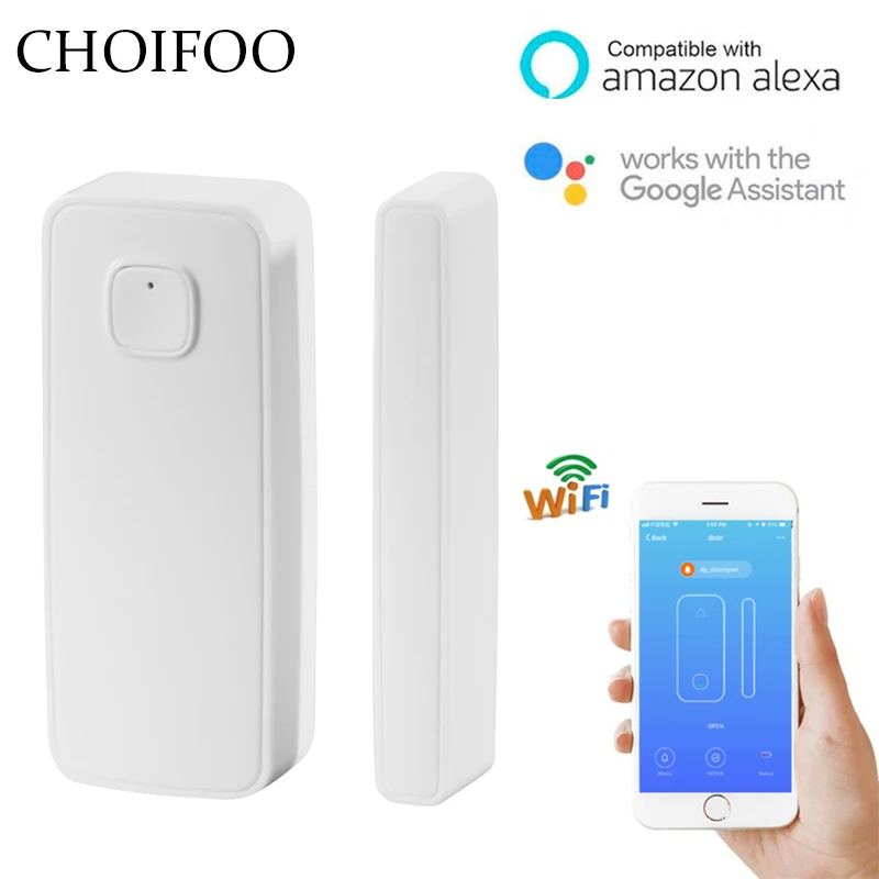 Беспроводные модули автоматизации для дверного окна сенсор работает с Alexa Echo и