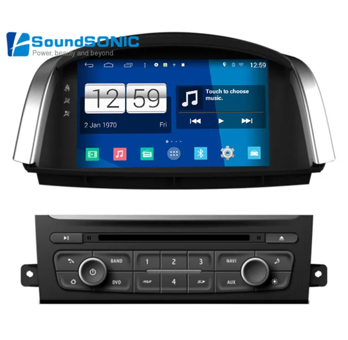 Для Renault Koleos Android 4.4 Авто Радио Automotivo GPS навигационной автомобильный DVD