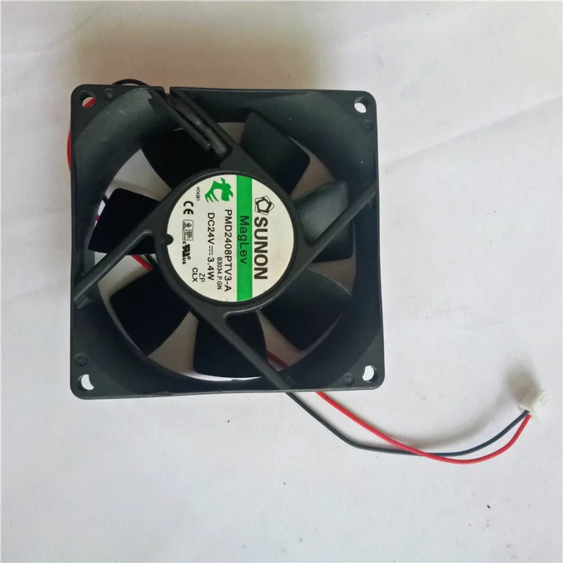 

Original SUNON built standard 8CM 8025 24V 3.4W KD2408PTS1-6A inverter fan