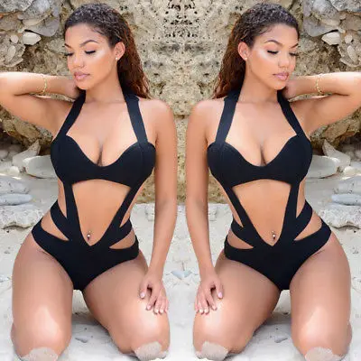Лидер продаж 2017 Цельный купальник бикини купальный костюм женский женская