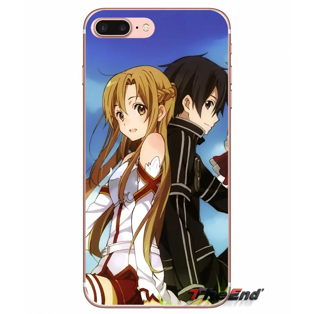 Sword Art Online аксессуары чехол для телефона сумка Huawei P Smart Y6 P8 P9 P10 Plus Nova P20 Lite Pro Mini 2017
