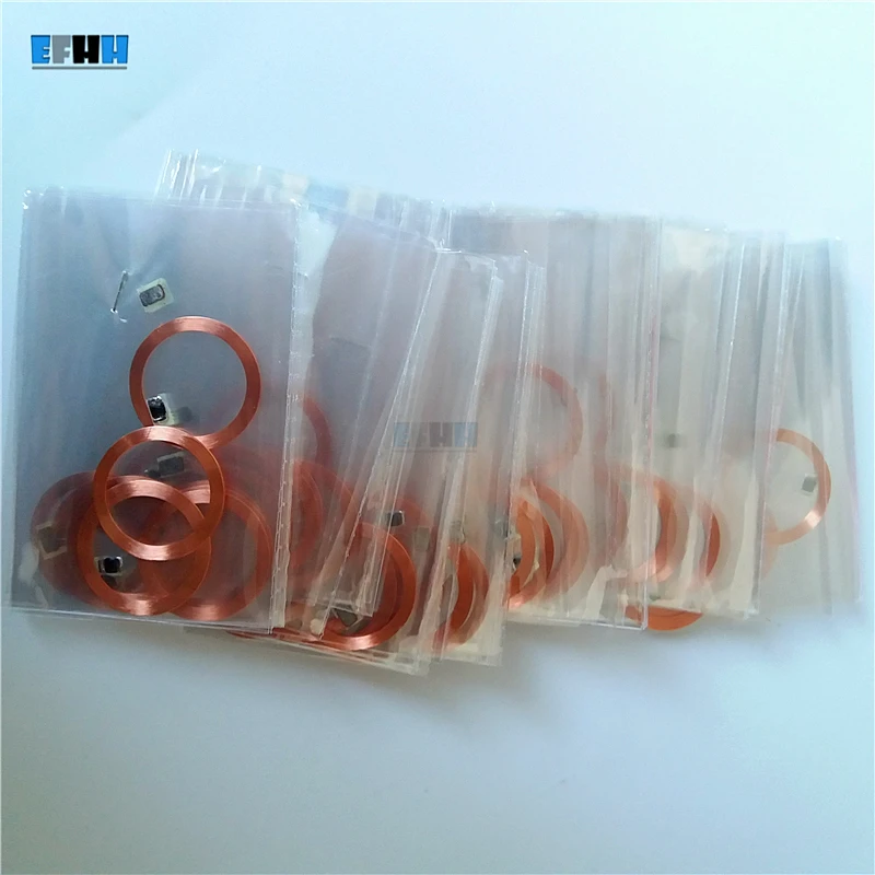 Перезаписываемая rfid метка T5577/T5557/T5567 катушка + чип карта инкрустация без ПВХ