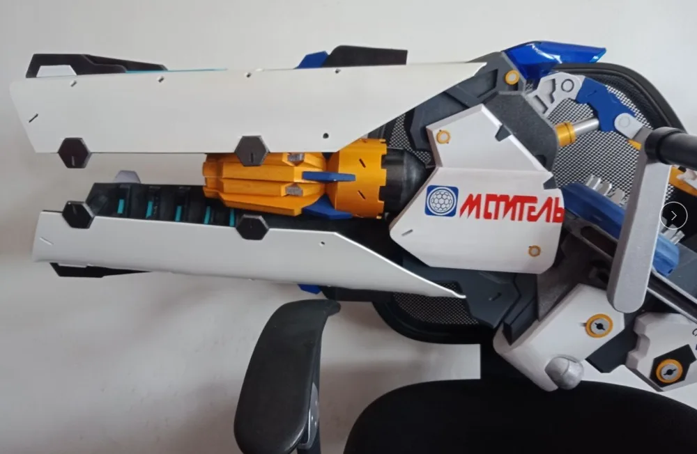 Overwatch alekсандра зарява заря оружие пушка для косплея Реплика пистолета