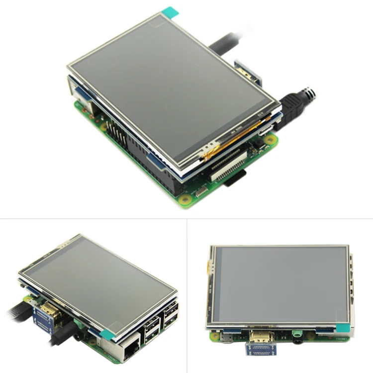 Raspberry Pi 3 5 дюймов HDMI LCD сенсорный экран дисплей 60 кадров в секунду 1920*1080 IPS для 2