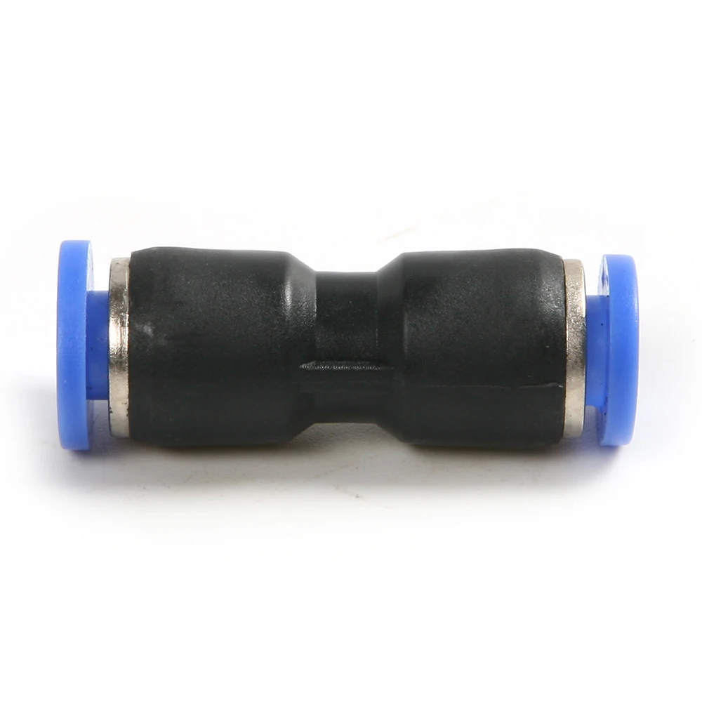 10 шт 6 мм до равный прямой нажимной в пневматической трубке штуцер Разъемы с одним