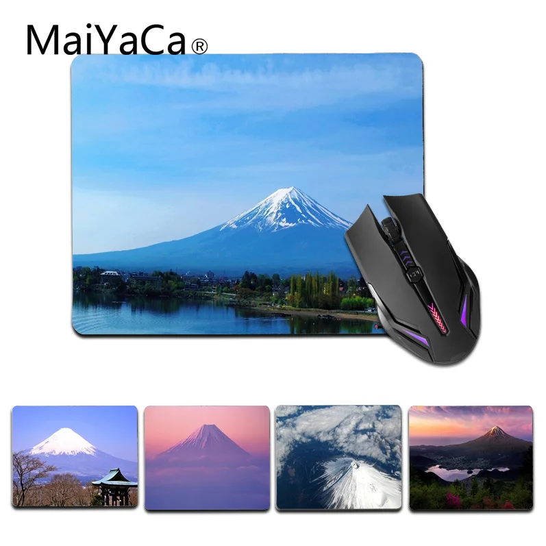 MaiYaCa в наличии подставка для мыши Fuji DIY дизайн изображение игровой коврик размер
