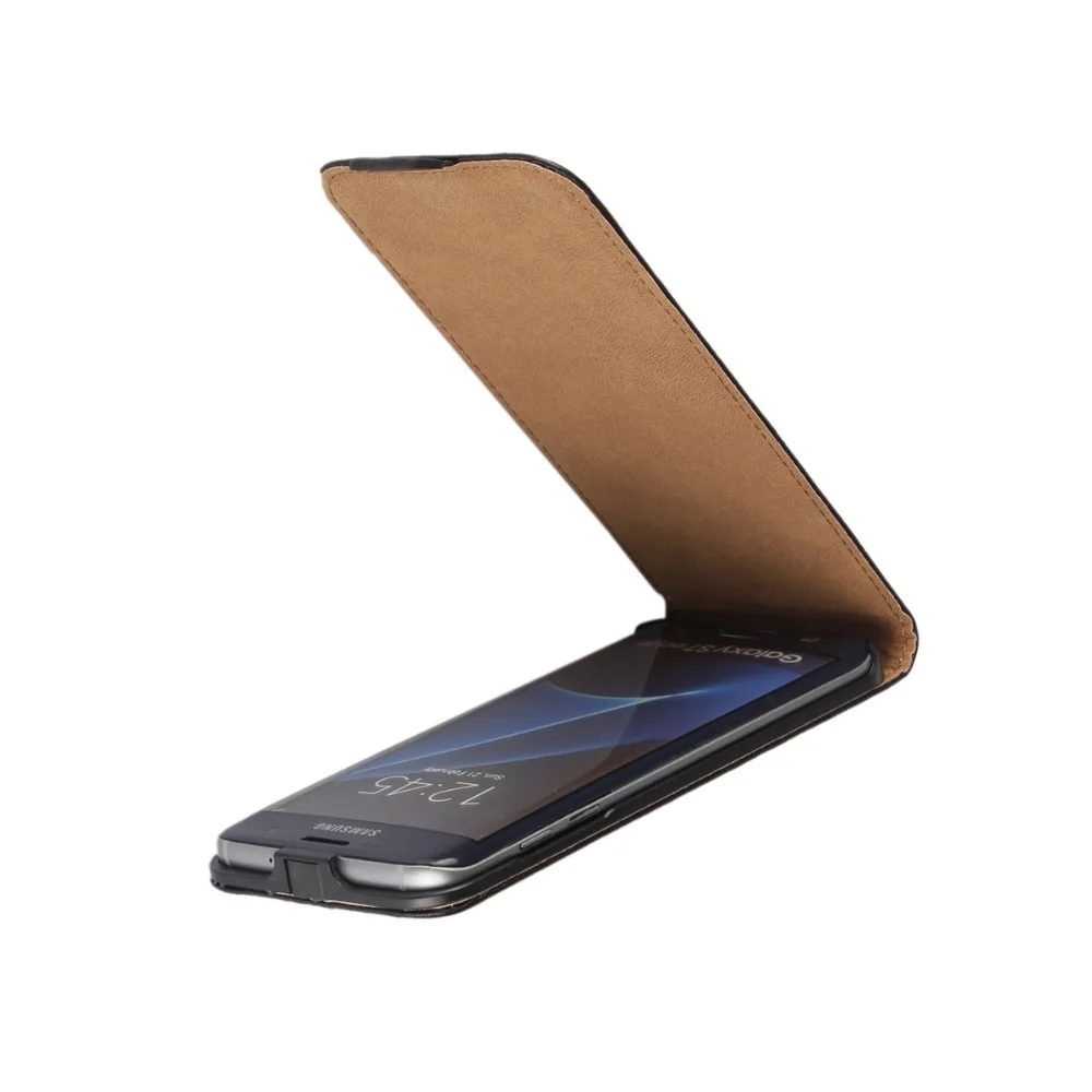 Кожаный чехол книжка для samsung galaxy S2 s3 s4 s5 mini s6 edge s7 s8 plus s9|Бамперы| |