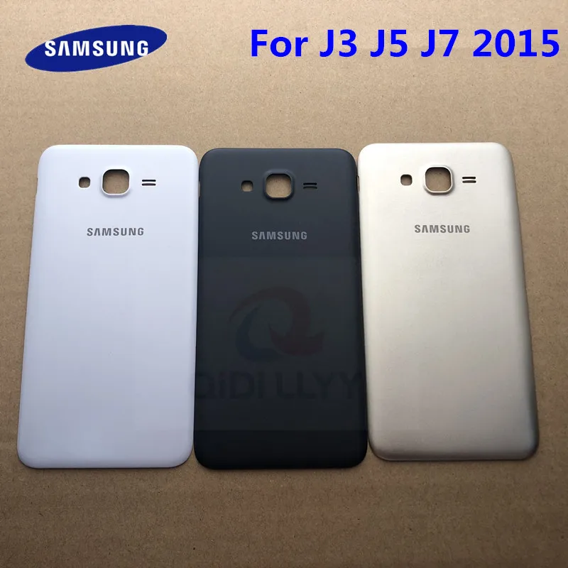 Задняя крышка батарейного отсека для SAMSUNG Galaxy J3 J5 J7 2015 J300 J500 J700 задняя корпуса