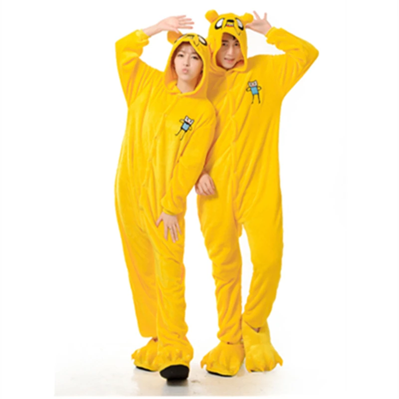 Приключения go Финн и Джейк Комбинезоны Onesie аниме увлажняющим эффектом марки The Finn